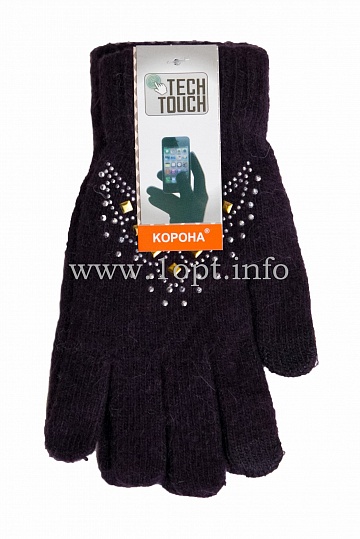 Корона Tech Touch перчатки женские ангора